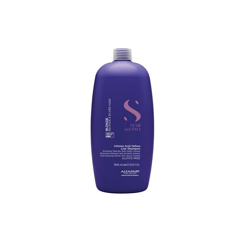 Alfaparf Milano Semi Di Lino Blonde Intense Anti-Yellow Low Shampoo 1000 ml