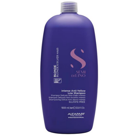 Alfaparf Milano Semi Di Lino Blonde Intense Anti-Yellow Low Shampoo 1000 ml