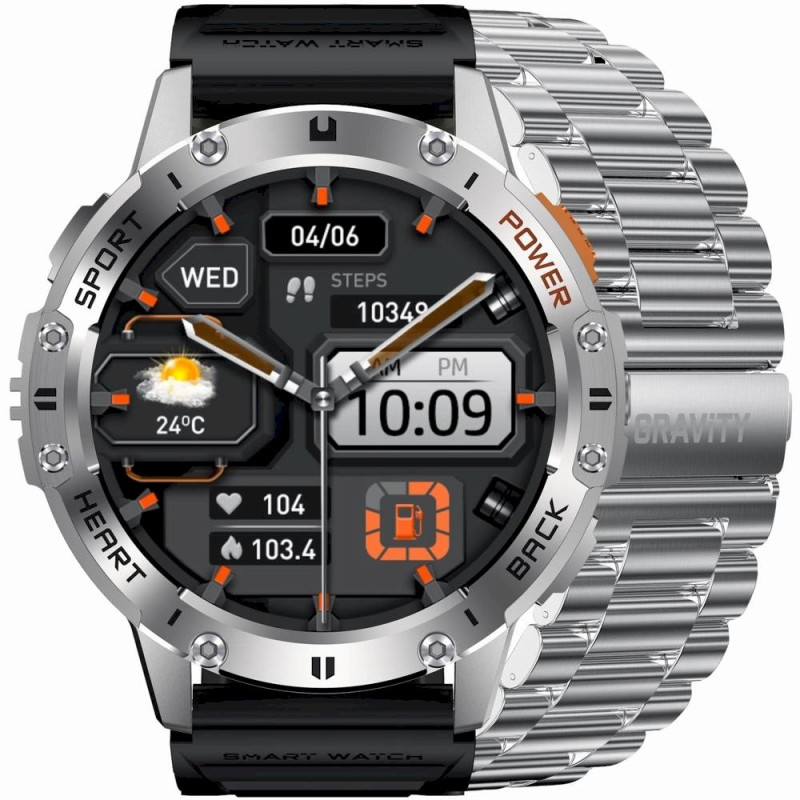 Smartwatch Gravity GT22-2 / black