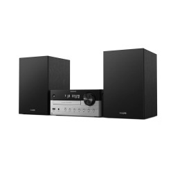 Philips TAM4205M2/12 garso kolonėlių komplektas namams Namų garso mikro sistema 80 W Juoda, Sidabras