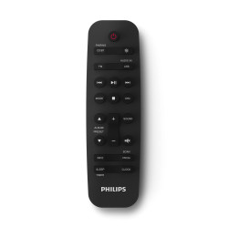 Philips TAM4205M2/12 garso kolonėlių komplektas namams Namų garso mikro sistema 80 W Juoda, Sidabras
