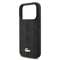 Lacoste PU Nomogramme Gold Logo MagSafe Case for Apple iPhone 17 Pro