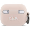 Karl Lagerfeld 3D Logo NFT Choupette Head Silicone Case for Apple AirPods Pro 3