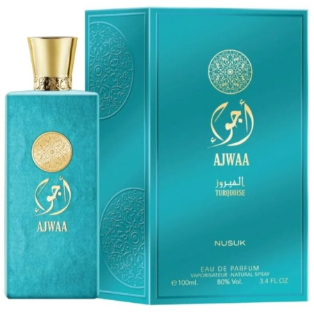 Nusuk Ajwaa Turquoise Perfume EDP 100 ml