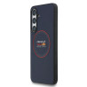 Red Bull PU Leather Red Ring MagSafe Case for Samsung Galaxy S25 FE