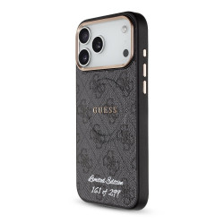 Guess PU 4G MagSafe Strap Limited Edition of 299 Case for Apple iPhone 17 Pro Max