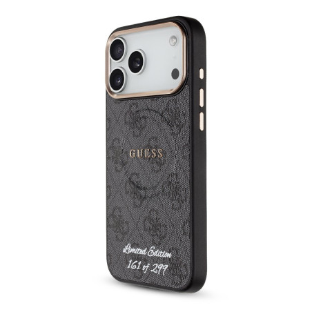 Guess PU 4G MagSafe Strap Limited Edition of 299 Case for Apple iPhone 17 Pro Max