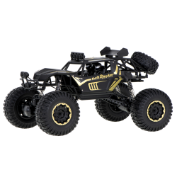 RoGer RC Rock Crawler Radio Controlled Buggy 2.4GHz / 1:8 / 51cm Black