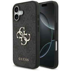 Guess PU 4G Metal Logo Case for Apple iPhone 17