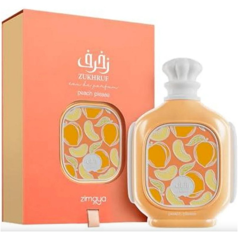 Zimaya Zukhruf Peach Please Perfume EDP 100 ml