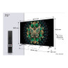 TCL C6K 75C6K TV 190.5 cm (75") 4K Ultra HD Smart TV Wi-Fi Metallic