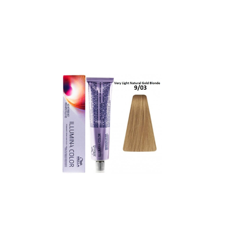 Wella Professionals Illumina Hair Dye Color 9/03 60 ml