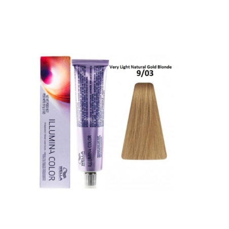 Wella Professionals Illumina Hair Dye Color 9/03 60 ml