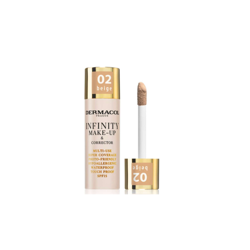 Dermacol Infinity Make-Up & Corrector 02 Beige 20 g