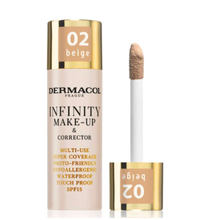 Dermacol Infinity Make-Up & Corrector 02 Beige 20 g