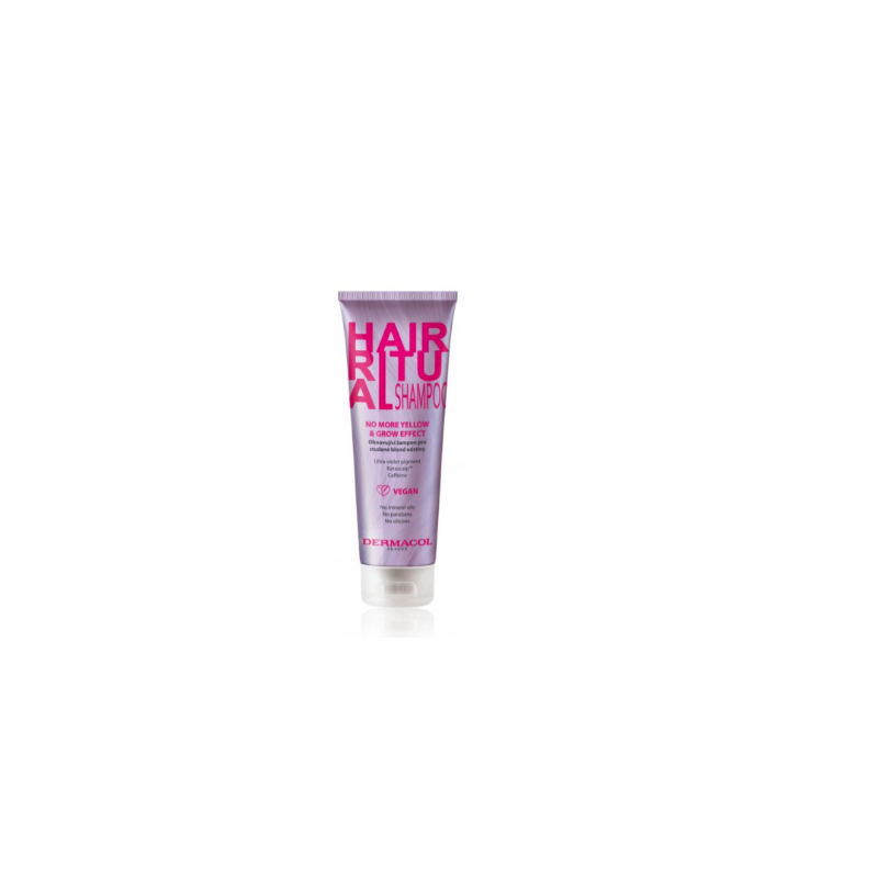 Dermacol Hair Ritual No More Yellow & Grow Effect Shampoo 250 ml