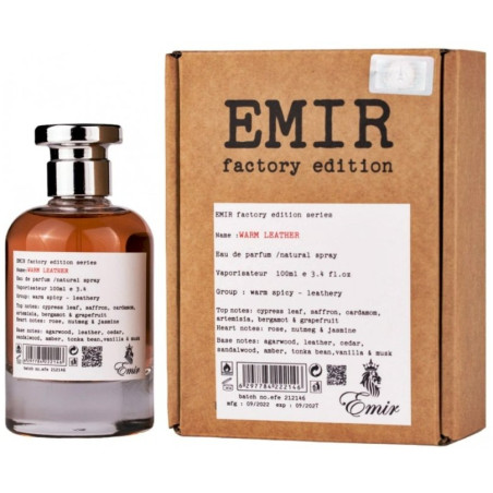 Emir Warm Leather Factory Edition Perfume EDP 100 ml