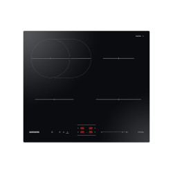 Samsung NZ64B4016FK Juoda Įmontuoti 60 cm Indukcinė viryklė, padalyta į sritis 4 zone(s)