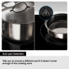 Samsung NZ64B4016FK Juoda Įmontuoti 60 cm Indukcinė viryklė, padalyta į sritis 4 zone(s)