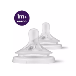 Philips Avent SCY963/02 Silicone Bottle Teats 2 pcs