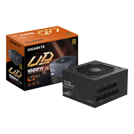 GIGABYTE UD1000GM PG5 V2 power supply unit 1000 W 20+4 pin ATX ATX Black