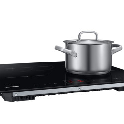 Samsung NZ64B4016FK Juoda Įmontuoti 60 cm Indukcinė viryklė, padalyta į sritis 4 zone(s)