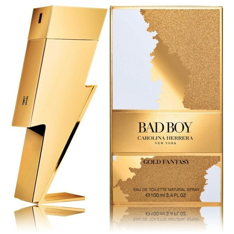 Carolina Herrera Bad Boy Gold Fantasy Perfume EDT 100 ml