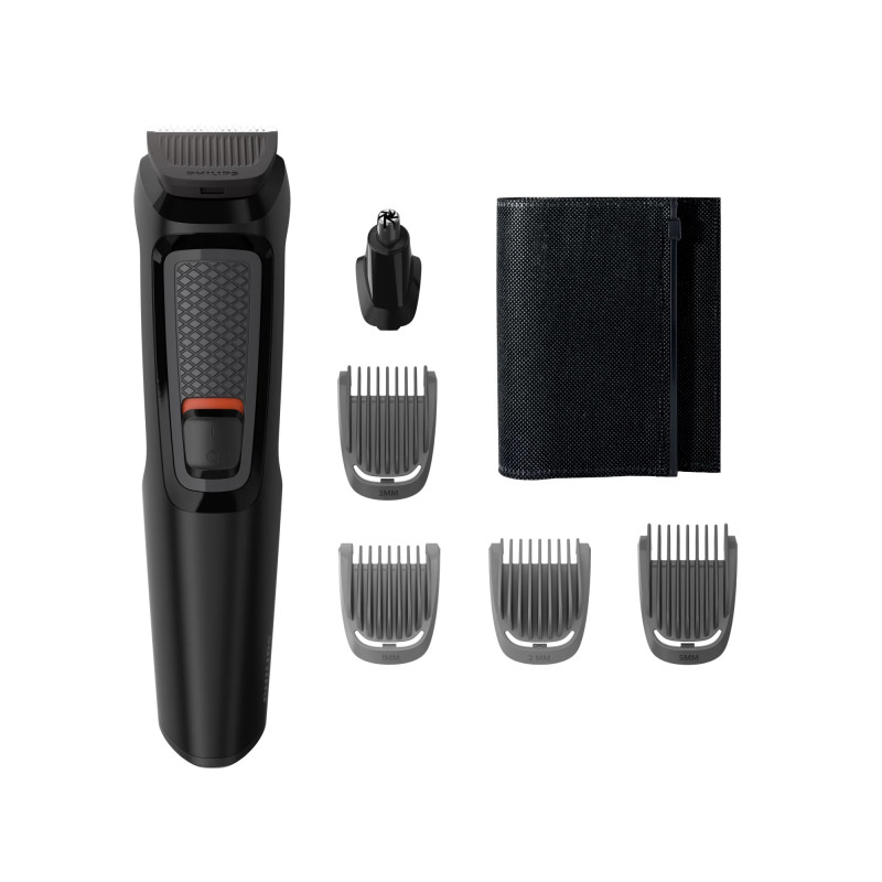 Philips MULTIGROOM Series 3000 MG3710/15 plaukų kirpimo mašinėlė Juoda Nikelio-metalo hidridas (NiMH)