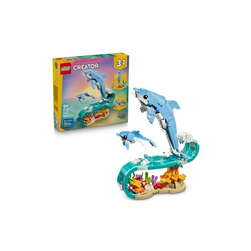 LEGO Creator 3in1 31385 Beautiful Dolphins Constructor