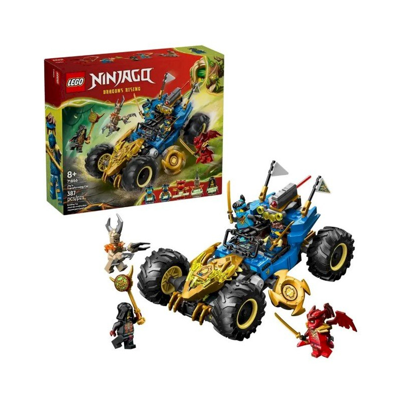 LEGO NINJAGO 71856 Jay's Transforming car Constructor