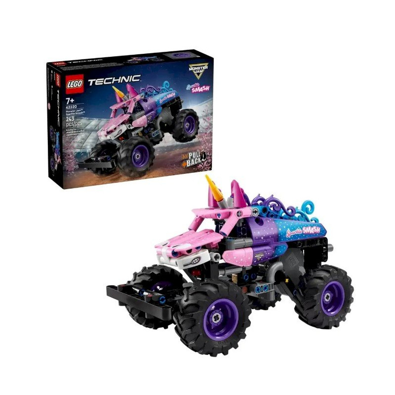 LEGO TECHNIC 42220 Monster Jam Sparkle Smash Constructor