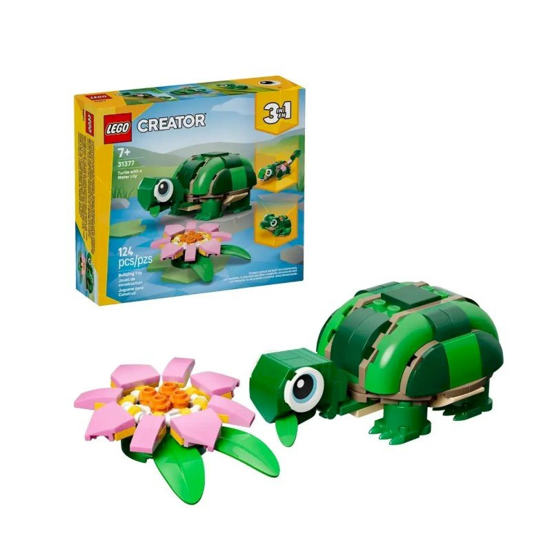 LEGO CREATOR 3in1 31377 Turtle with a Water Lily Constructor