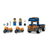 LEGO CITY 60491 Motorcycle Transporter Constructor