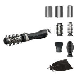 Rowenta Brush Activ UB9540F0 plaukų formavimo šukos Karšto oro šepetys Šiltas Juoda, Sidabras 1000 W 1,8 m