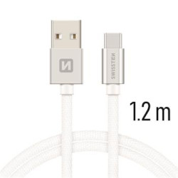 SWISSTEN SW-QU-TYPC-3.1-1.2m-SI