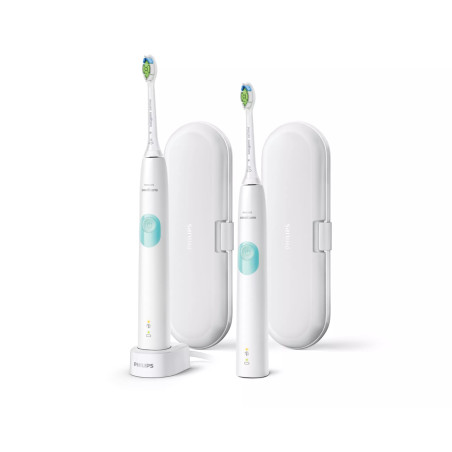 Philips Sonicare HX6807/35 elektrinis dantų šepetėlis Suaugusiems „Sonic“ dantų šepetėlis Balta