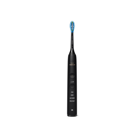 Philips HX9914/63 elektrinis dantų šepetėlis Suaugusiems „Sonic“ dantų šepetėlis Juoda