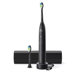 Philips 5300 series HX7101/03 elektrinis dantų šepetėlis Suaugusiems „Sonic“ dantų šepetėlis Juoda