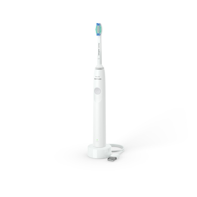 Philips Sonicare 1100 series HX3641/02 elektrinis dantų šepetėlis Suaugusiems „Sonic“ dantų šepetėlis Pilka, Balta