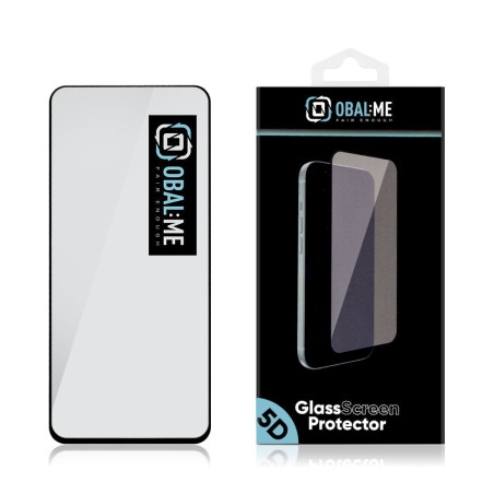 OBAL:ME 5D Glass Screen Protector for Motorola G56 / black