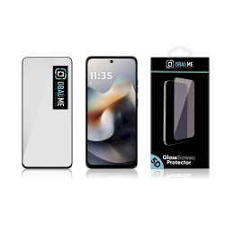 OBAL:ME 5D Glass Screen Protector for Motorola G56 / black