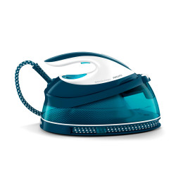 Philips GC7844/20 steam ironing station 2400 W 1.5 L SteamGlide soleplate Aqua colour, White