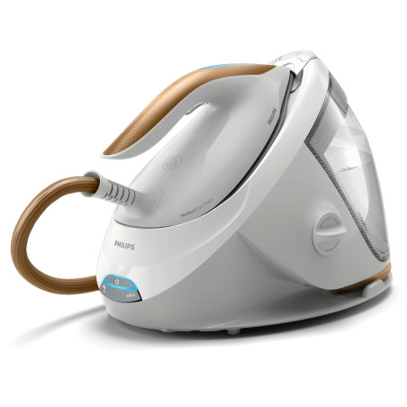 Philips 7000 series PSG7040/10 lygintuvas su garų generatoriumi 2100 W 1,8 L „SteamGlide Elite“ atraminė plokštė Auksas, Balta