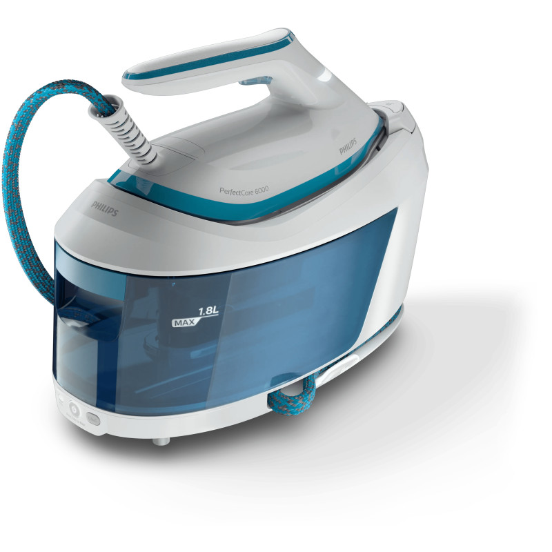 Philips PSG6022/20 steam ironing station 2400 W 1.8 L SteamGlide Plus soleplate Blue, White