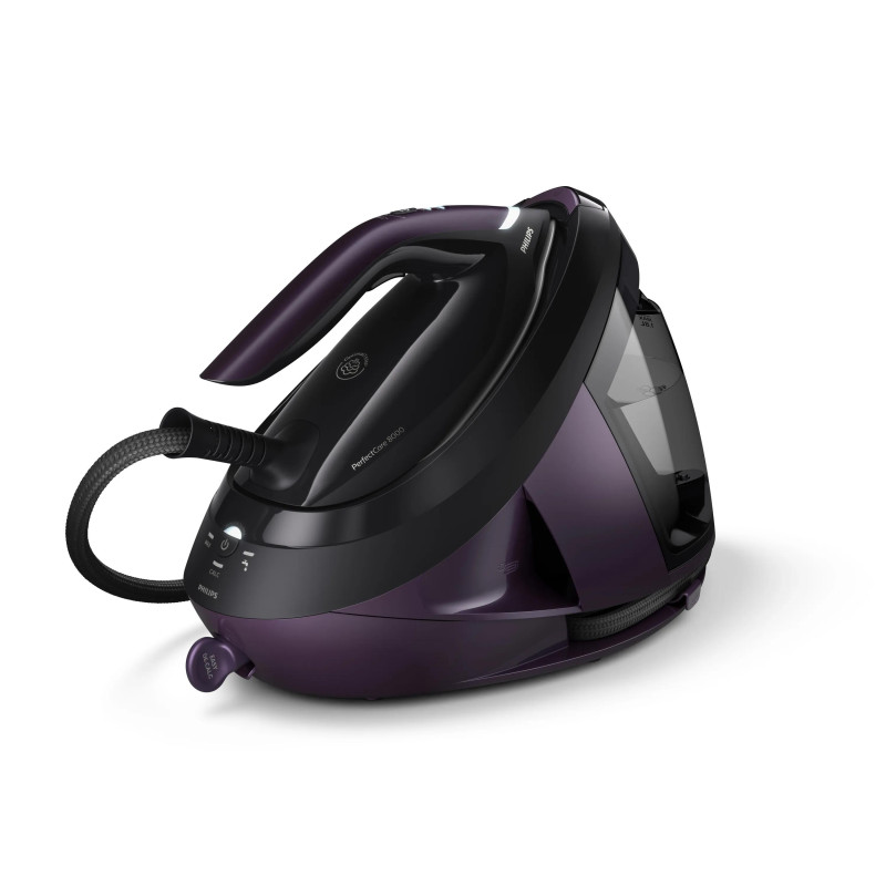 Philips PSG8160/30 steam ironing station 2700 W 1.8 L SteamGlide Elite soleplate Black, Violet
