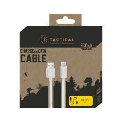 Tactical Smooth Thread USB-A/Lightning Cable 1m / white