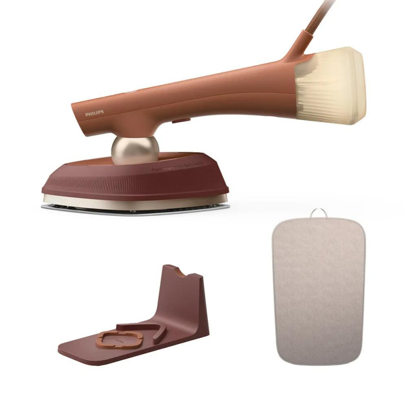 Philips GC213/50 iron Steam iron SteamGlide Plus soleplate 1800 W Brown