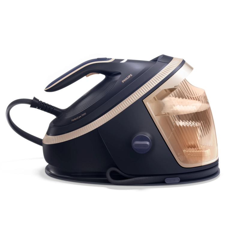 Philips PSG7300/20 lygintuvas su garų generatoriumi 3120 W 1,5 L „SteamGlide Elite“ atraminė plokštė Tamsiai mėlyna, Pilka