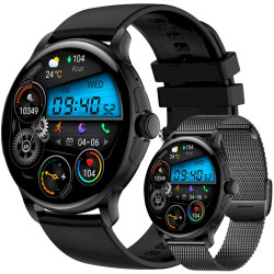 Rubicon Smartwatch RNCF35 with Bracelet + Strap / black