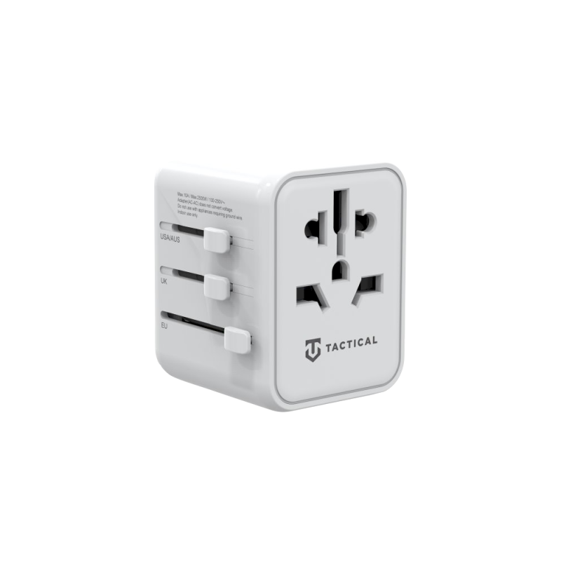 Tactical PTP Travel Adapter / white